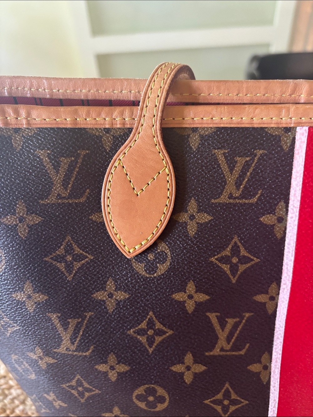 Louis Vuitton Brown Neverfull MM Tote - Picture 16 of 17